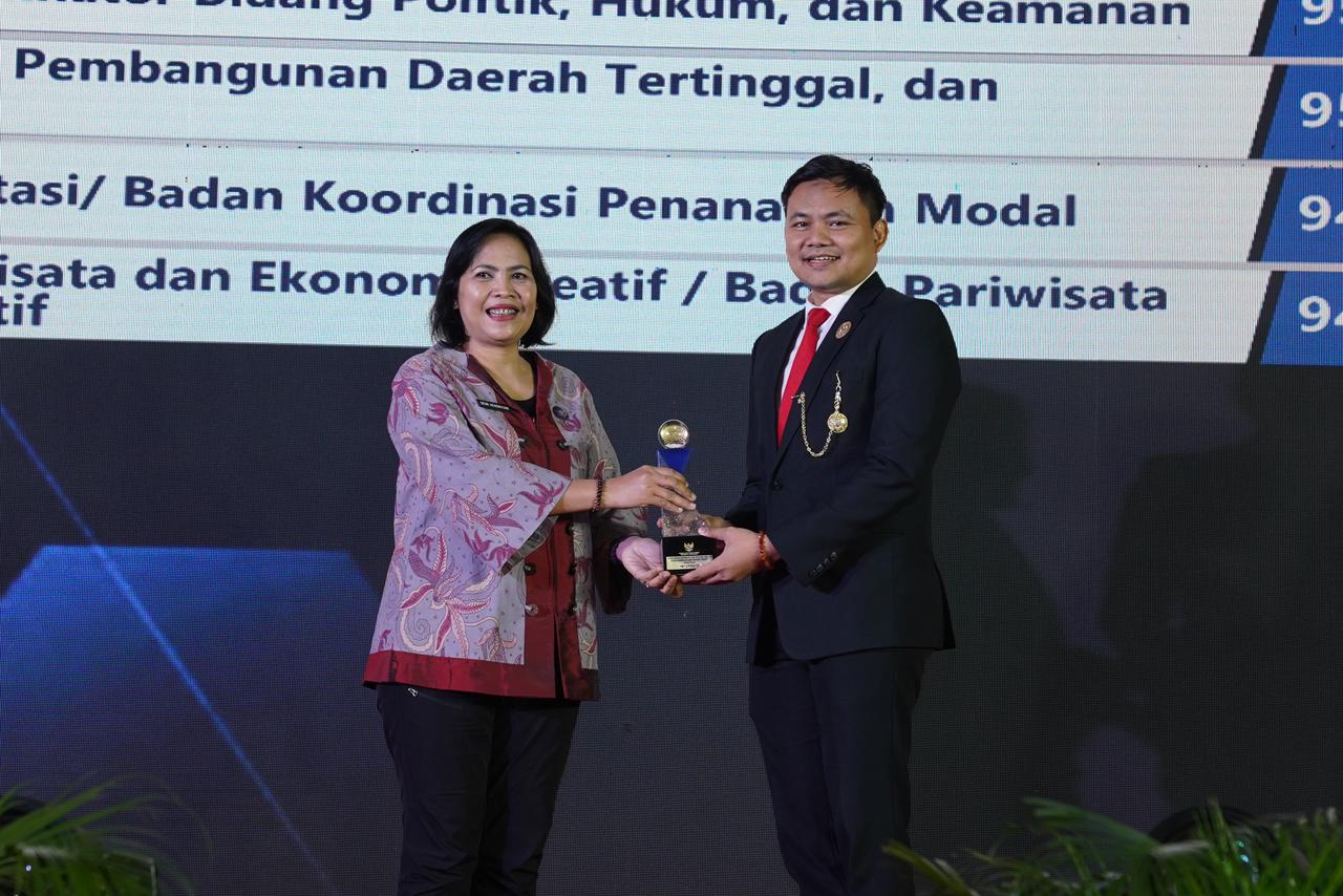 Kemenparekraf Meraih Predikat Badan Publik Informatif