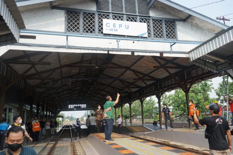 Komisaris PT KAI Daop 4 Semarang Apresiasi dan Dukung Pengembangan Stasiun Cepu