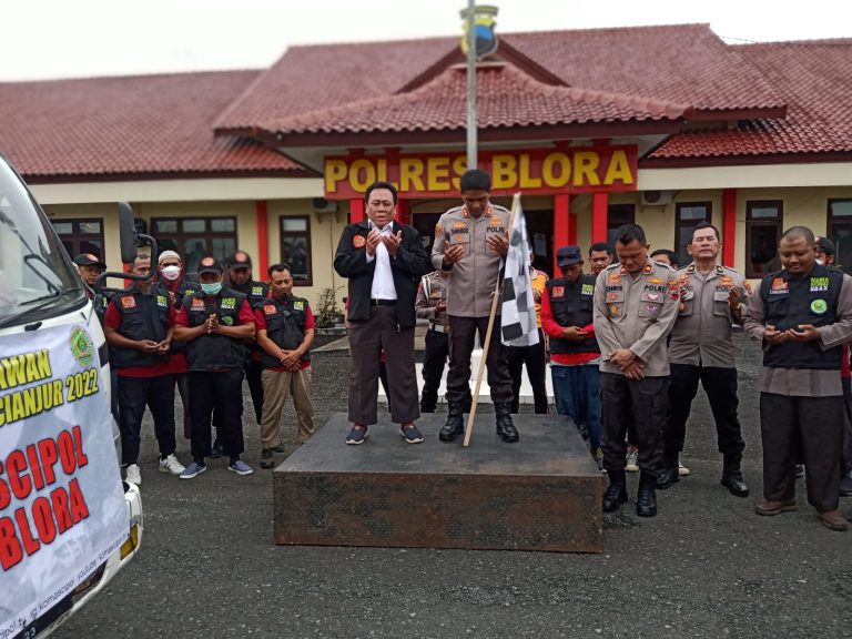 Komascipol Blora Kirim Bantuan Kepada Korban Terdampak Gempa Cianjur