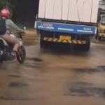 Sungai Kaliombo Meluap, Jalur Pantura Tergenang Banjir