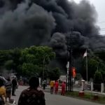SPBU Godong Bocor, Dua Rumah Warga Terbakar