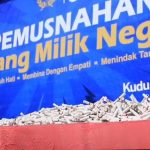 Bea Cukai Kudus Musnahkan Jutaan Batang Rokok Ilegal Senilai Rp 5,7 M