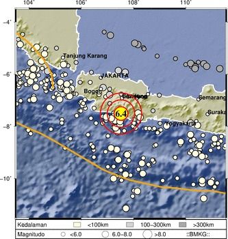 Garut Diguncang Gempa Magnitudo 6,4, BMKG: Tidak Berpotensi Tsunami