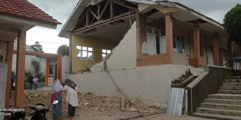 Total Rumah Rusak Akibat Gempa Bumi di Cianjur Kembali Bertambah