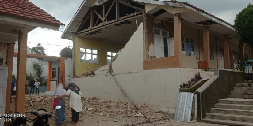 Total Rumah Rusak Akibat Gempa Bumi di Cianjur Kembali Bertambah