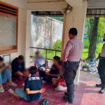 Aparat Polres Grobogan Bubarkan yang Sekelompok Pelajar yang Kepergok Pesta Miras di Depan Stadion Krida Bhakti