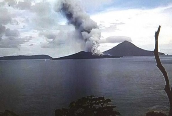 Polda Banten Imbau Warga Waspadai Erupsi Gunung Anak Krakatau