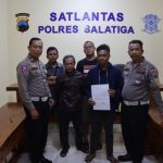 Ugal-Ugalan di Jalan, Sopir Angkot Diamankan Satlantas Polres Salatiga