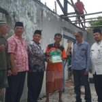 Kemenag Bantu Korban Kebakaran, Baru Sepekan Menikah Rumah Terbakar