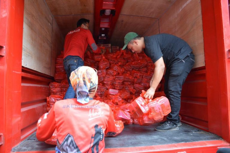 Kemensos Tetap Dukung Kebutuhan Logistik Pengungsi Cianjur
