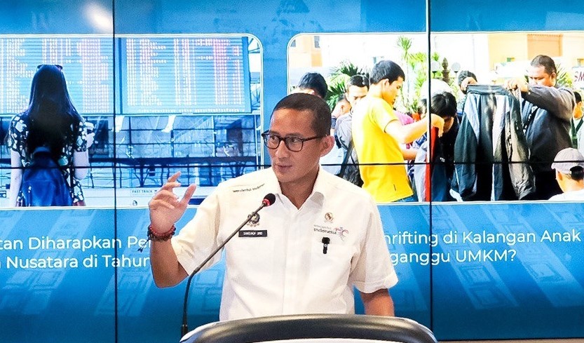 Pernah di-PHK, Sandiaga Targetkan 4,4 Juta Lapangan Kerja di Sektor Parekraf (Foto: Dok Kemenparekraf)