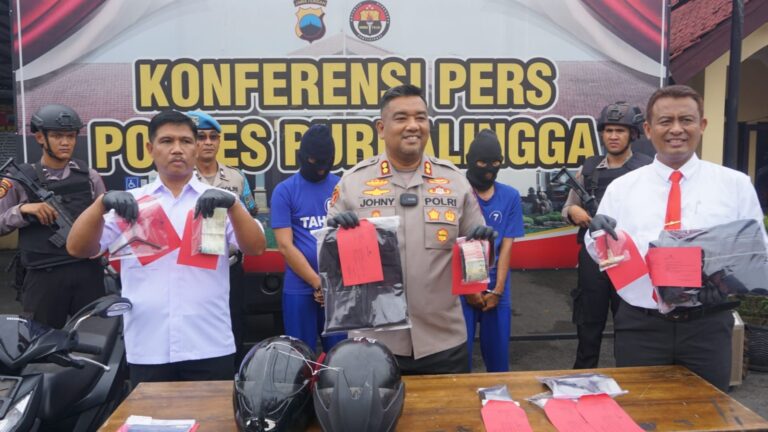 Polres Purbalingga Ringkus Komplotan Pencuri Lintas Provinsi