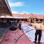 Bentuk Kesiapsiagaan, Sat Samapta Berlatih Dirikan Tenda Pasukan