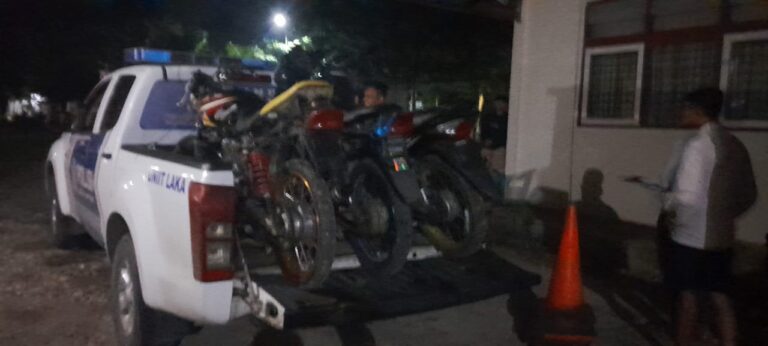 Quick Respon Aduan, Satlantas Polres Rembang Bubarkan Balap Liar