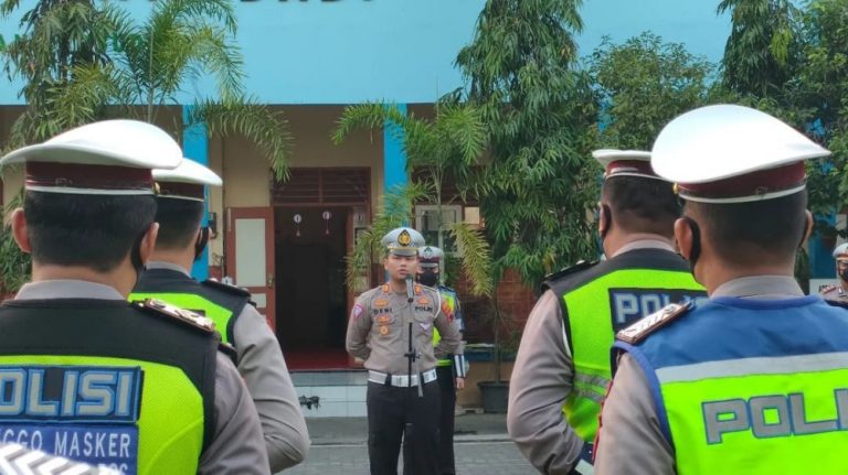 Satlantas Polres Grobogan Kembali Terapkan Tilang Manual