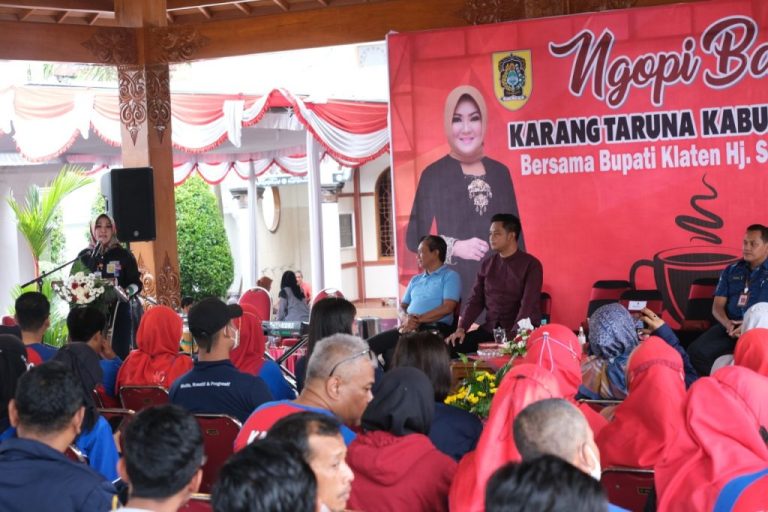 Lewat ‘Ngopi Bareng’, Bupati Ajak Karang Taruna Lebih Peka Masalah Sosial