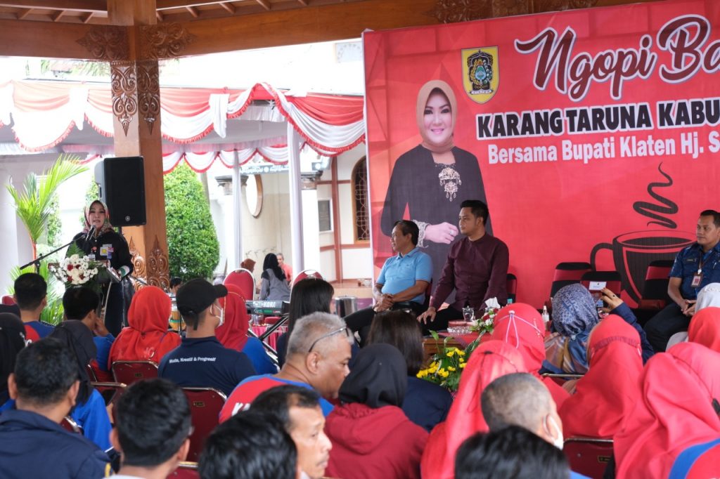 Lewat ‘Ngopi Bareng’, Bupati Ajak Karang Taruna Lebih Peka Masalah Sosial