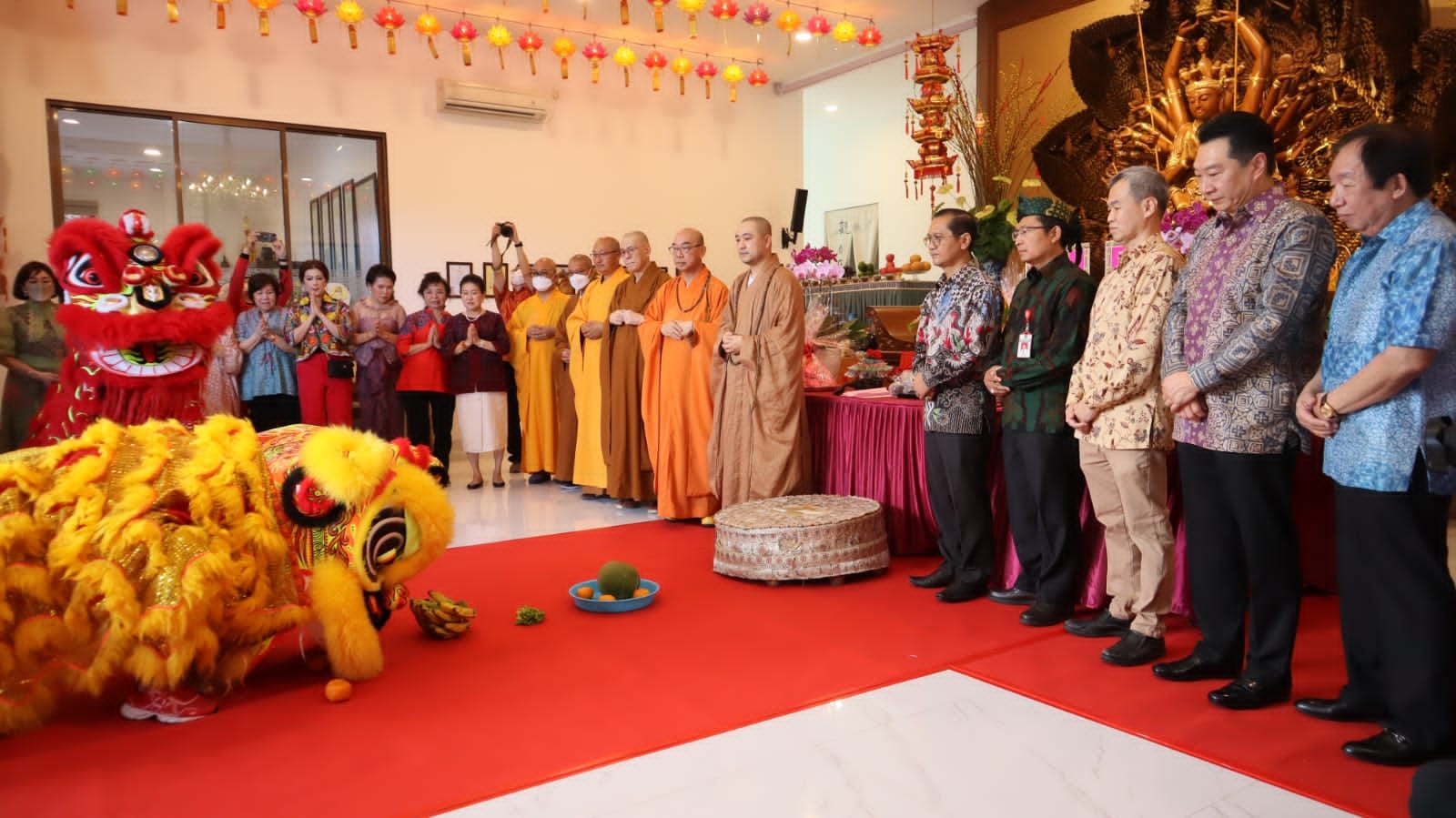 Resmikan Vihara Prajna Chan Monastery, Kemenag: Simbol Kerukunan dan Toleransi