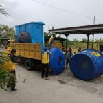 Kementerian PUPR Kirim Bantuan Sarpras Sanitasi ke Lokasi Banjir Kudus