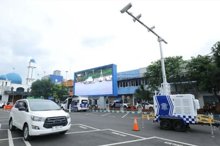 Korlantas Uji Coba ETLE Portable, Untuk Tertib Lalu Lintas