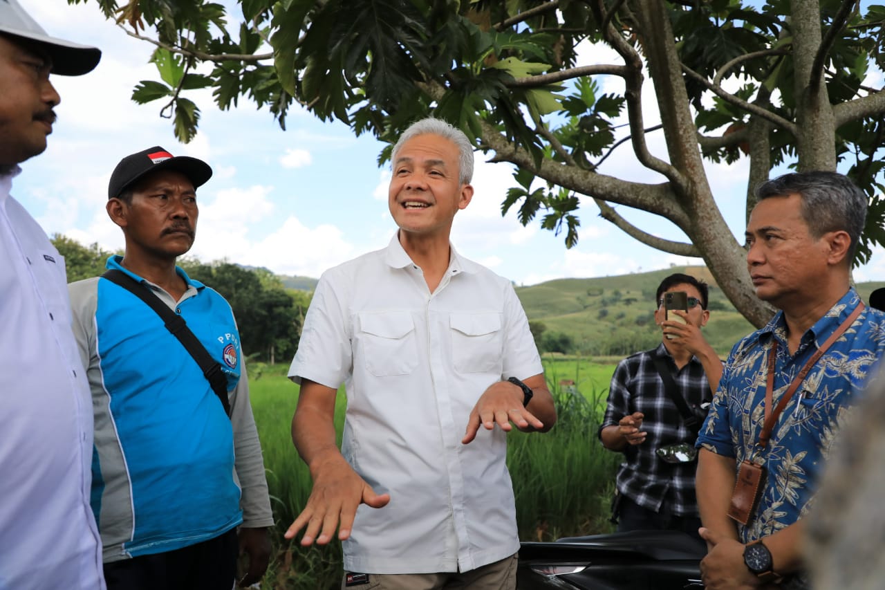 Ganjar Minta Evaluasi, Mendapati Pegunungan Kendeng Lebih Banyak Jagung Ketimbang Tanaman Keras
