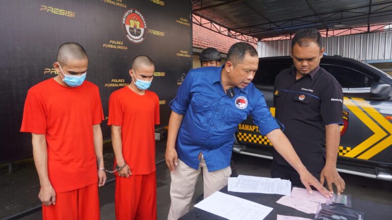 Kakak Beradik Jual Obat Terlarang Diringkus Satnarkoba Polres Purbalingga
