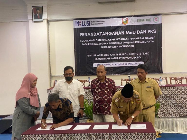 Lindungi Pekerja Migran, Pemkab Jalin MoU dengan SARI