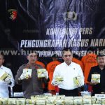 Polri Tangkap 6 Tersangka, Berikut 149 Kg Sabu Jaringan Malaysia