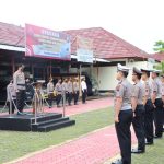 Tahun Baru, 69 Anggota Polres Grobogan Dapat Pangkat Baru