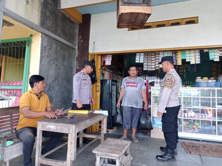 Polsek Kalibagor Banyumas, Amankan Puluhan Liter Miras Jeni Tuak
