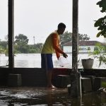 Pemukiman Mulai Mengering, Warga Prampelan Tinggalkan Posko Pengungsian