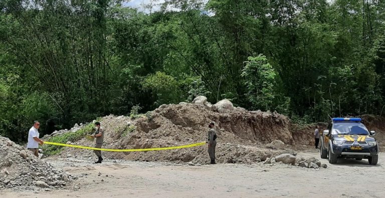 Sidak Galian C Ilegal, Bupati Perintahkan PP Menutup dengan Perda Line