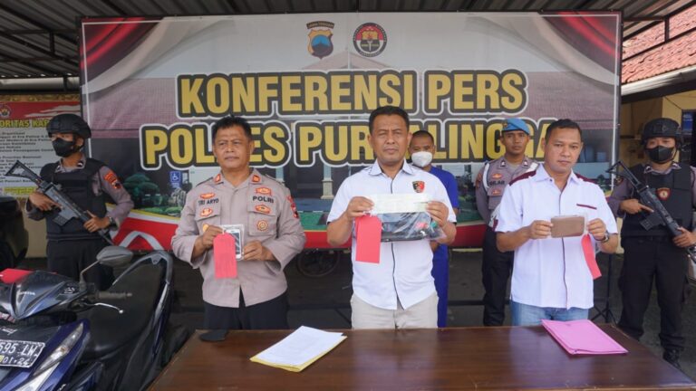 Pelaku Penggelapan Motor Bermodus Tukang Parkir Diamankan Polisi