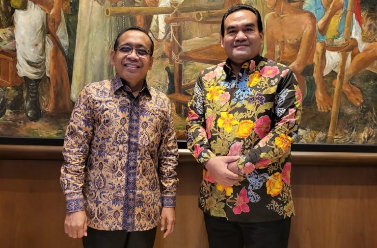 Sowan Mensesneg, Bupati Blora Bahas Kelanjutan Pembangunan Bendung Karangnongko
