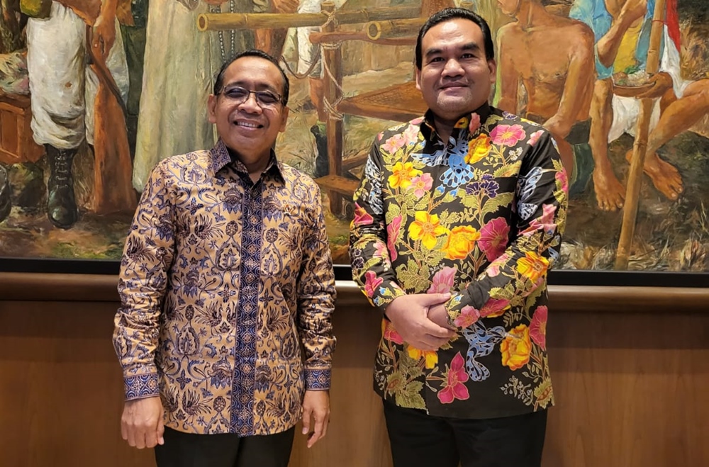Sowan Mensesneg, Bupati Blora Bahas Kelanjutan Pembangunan Bendung Karangnongko