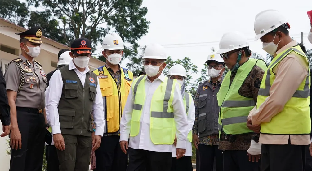 Tinjau Lahan Relokasi Sirnagalih, Wapres Pastikan Kesiapan Hunian Tetap