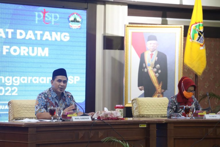 Sepanjang 2022, Jateng Terbitkan 28.511 Izin, Wagub: Kuncinya Sinkronisasi dan Koordinasi
