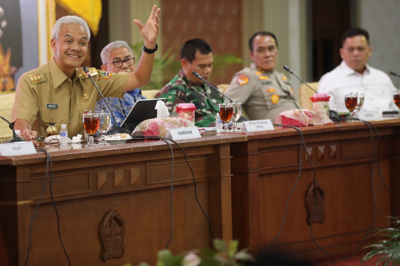 Terima Baleg DPR RI, Ganjar Minta Sosialisasi Prolegnas RUU Prioritas Disampaikan Lengkap