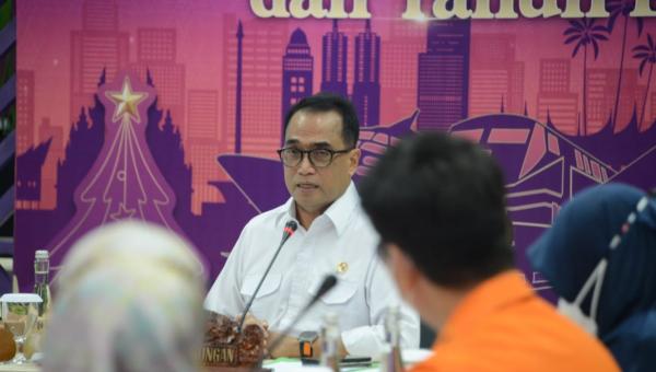Menhub Tutup Posko Monitoring dan Evaluasi Angkutan Nataru