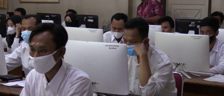 Sebanyak 531 Peserta Seleksi PPPK Guru Pelamar Umum Jalani Tes