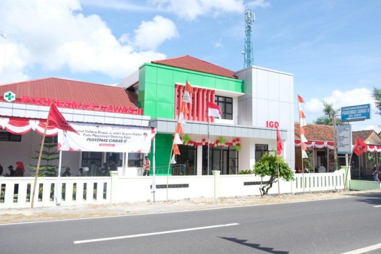 Dibangun dari DBHCHT, Bupati Resmikan Puskesmas Cawas II