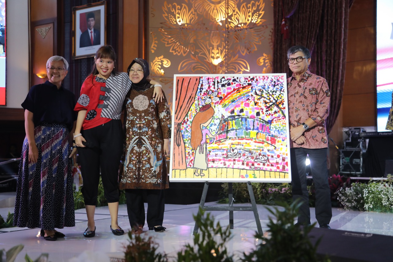 Sebanyak 36 Lukisan Karya Disabilitas Terjual, Mensos Harap Keterbatasan Bukan Halangan Berprestasi