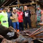 Awal Tahun 2023, Bupati Hartopo Door to Door Kunjungi Korban Bencana