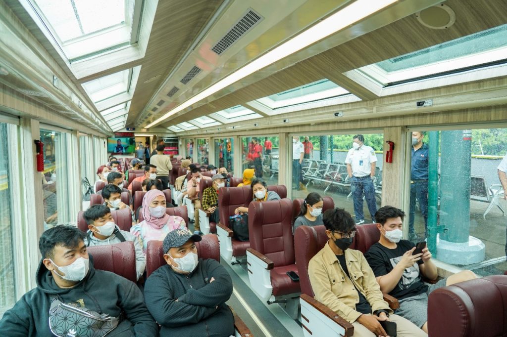 Layani 1.613 Pelanggan Sejak Diluncurkan, Kereta Panoramic Diminati Masyarakat