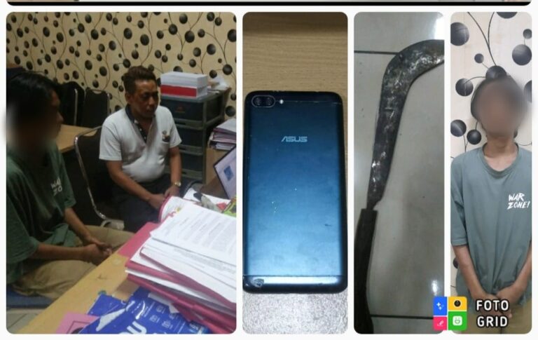 Terlibat Tawuran, Empat Orang Anggota Geng Motor Ditangkap Polisi