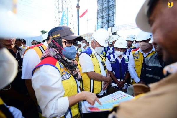 Tinjau Jembatan Juwana, Menteri Basuki Targetkan Rampung Sebelum Lebaran 2023