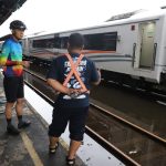 Hari Pertama 2023, Ganjar Gowes ke Stasiun Tawang, Cek Banjir