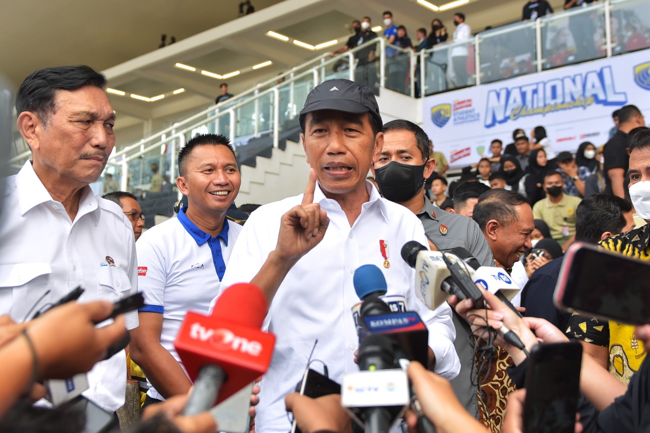 Presiden Jokowi Dorong Pembinaan Olahraga Sejak Dini
