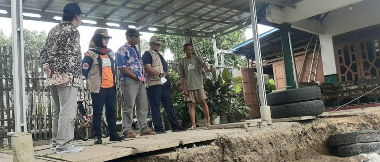 BPBD Jateng Verifikasi 11 Rumah Terdampak Tanah Ambles di Dukuh Grajen