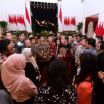Presiden Jokowi Silaturahmi dengan Wartawan Istana